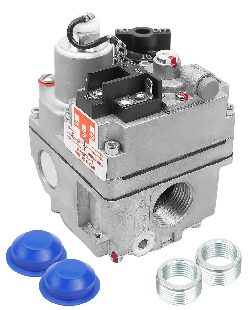 700506 Gas Valve 200000 BTUH Fit for Robertshaw 700 Series Combination Furnace Gas Valve Repair Parts Fast Opening for Natural Manufactured Mixed LPG and LPGAir Mixtures