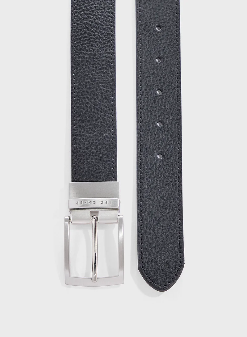 Ted Baker Reversible Leather Buckle Belt