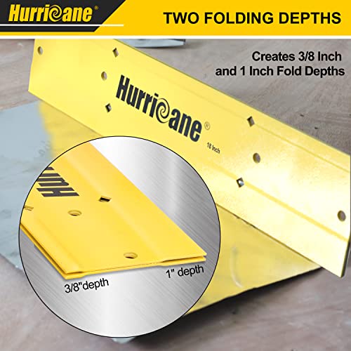 HURRICANE 18 Inch Folding Tool, Sheet Metal Bending Tool for HVAC, Bending and Forming Metal - Image 4