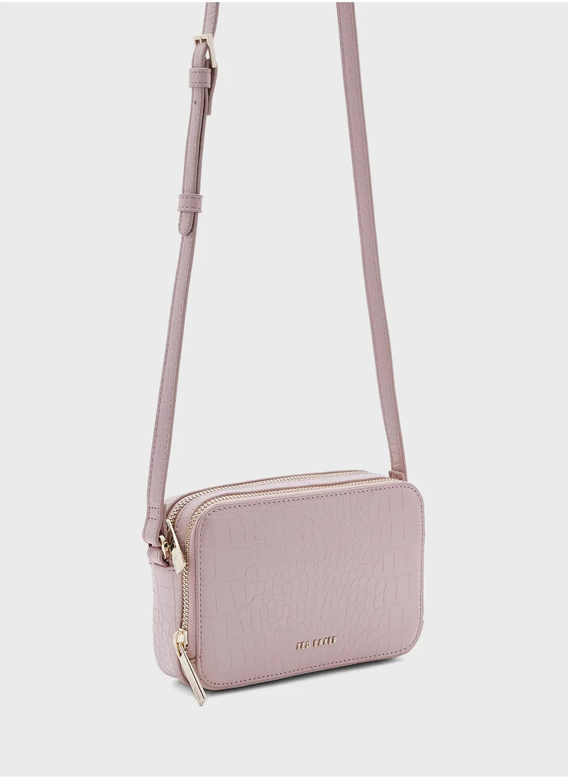 Ted Baker Stina Double Zip Crossbody
