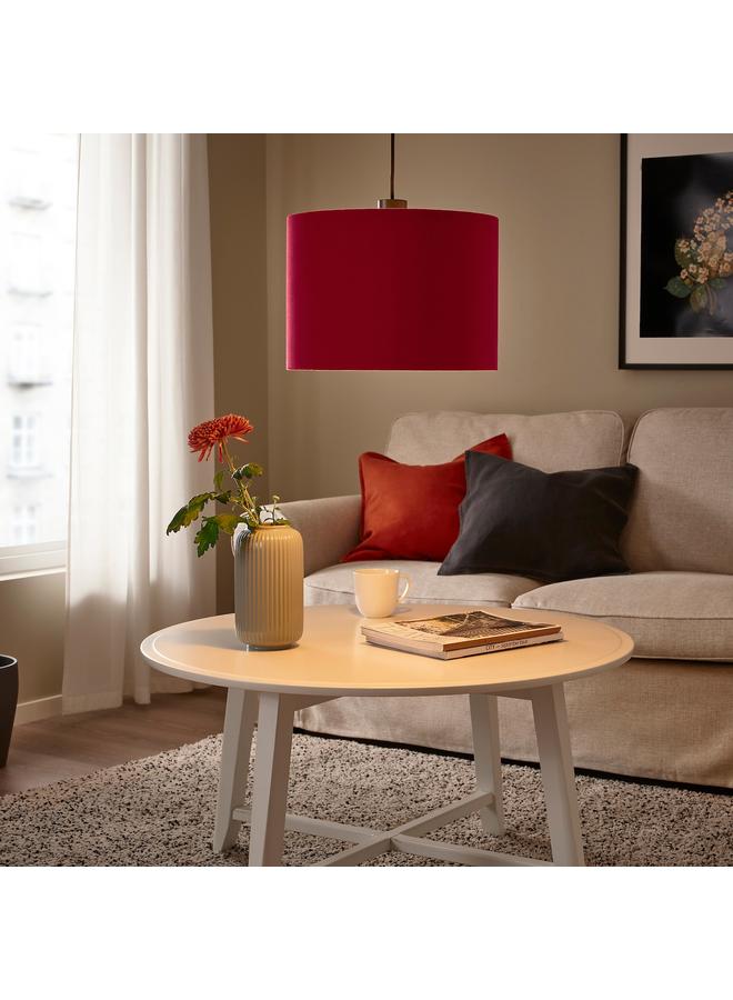 erorex Lamp Shade, Dark Red Velvet, 33 Cm - Image 2