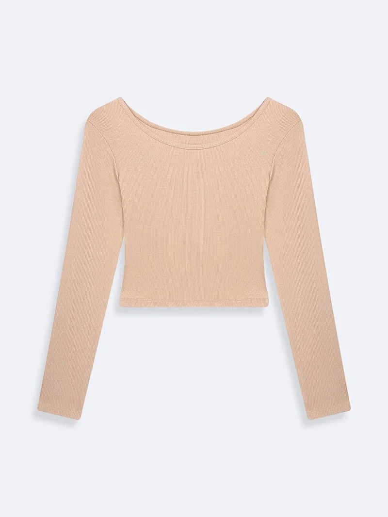 Beige Sweatshirt