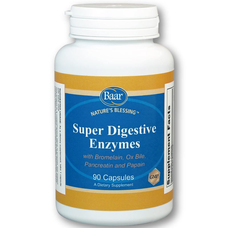 baar Super Digestive Enzymes 90 Capsules