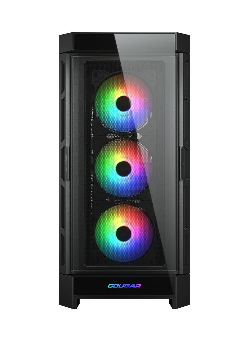 Cougar Cougar DuoFace Pro RGB Black Gaming Case Black  - Image 3
