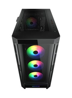 كوجار كيس كمبيوتر للالعاب duoface pro RGB  black من كوغار اللون اسود  - Image 4