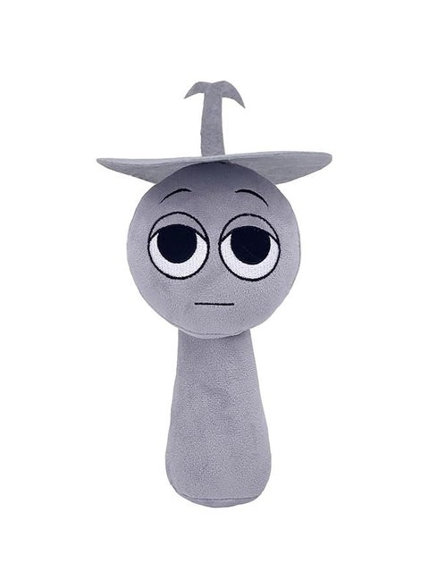 Sprunki Plush, Sprunki Game Plush, Wenda Sprunki, Sprunki Gray, for Kids (Clukr)