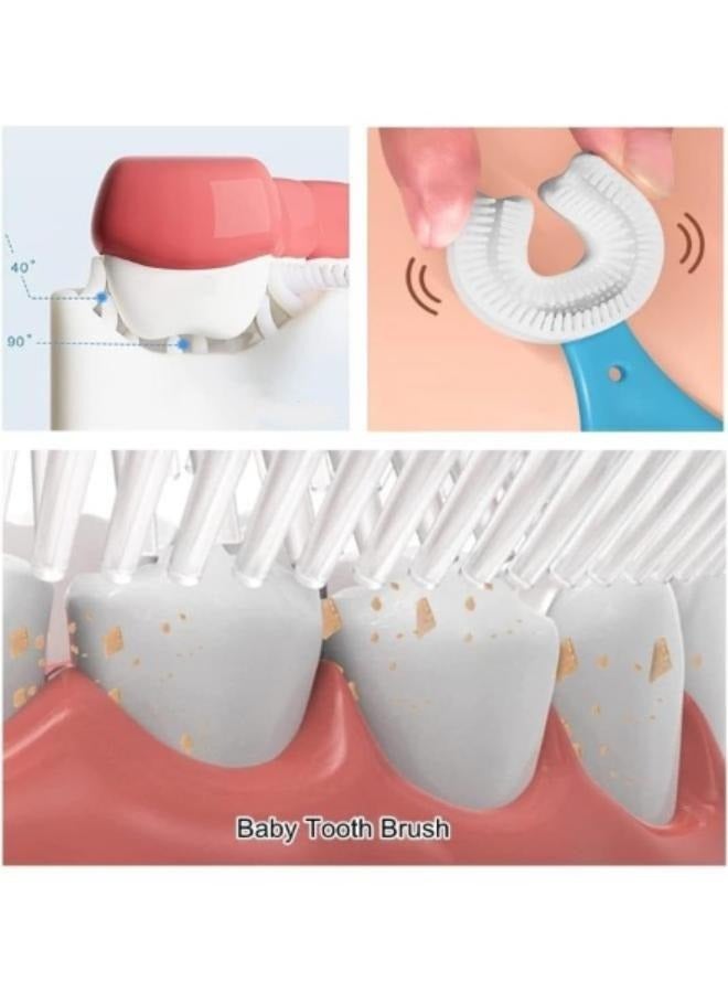 EasyLife Baby Toothbrush U-Shaped Soft Brush Head Teeth Cleaning for Kids  - Image 4