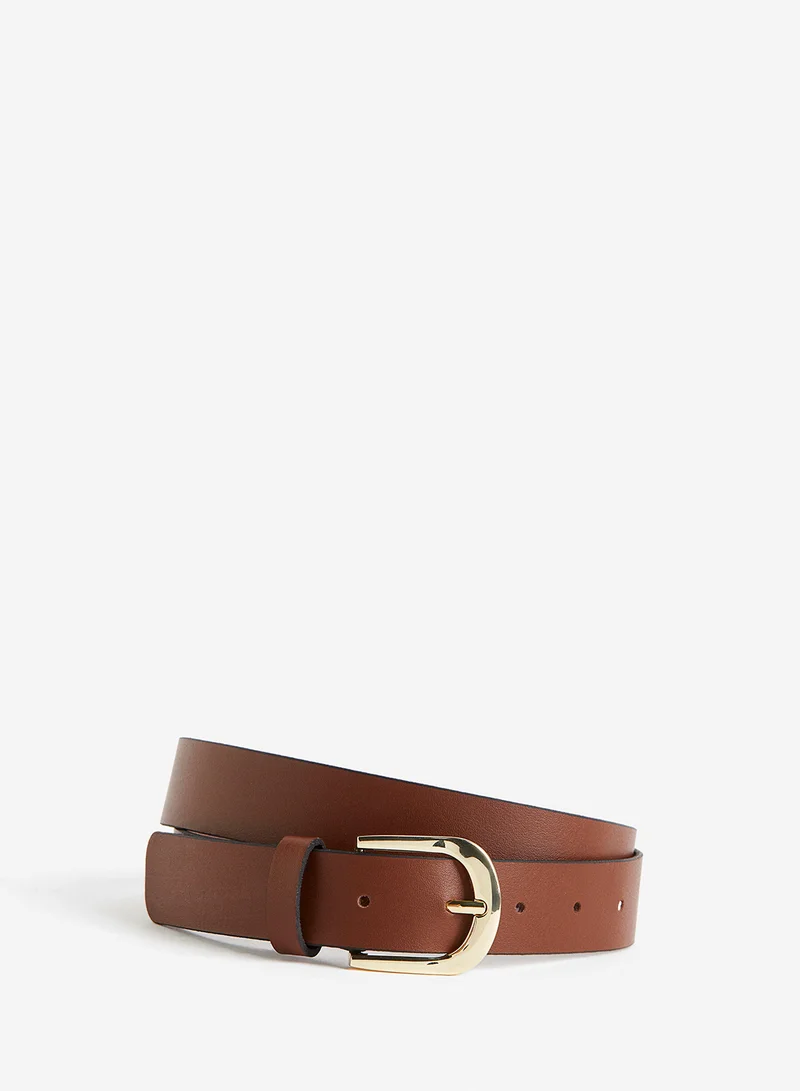 اتش اند ام Leather Belt