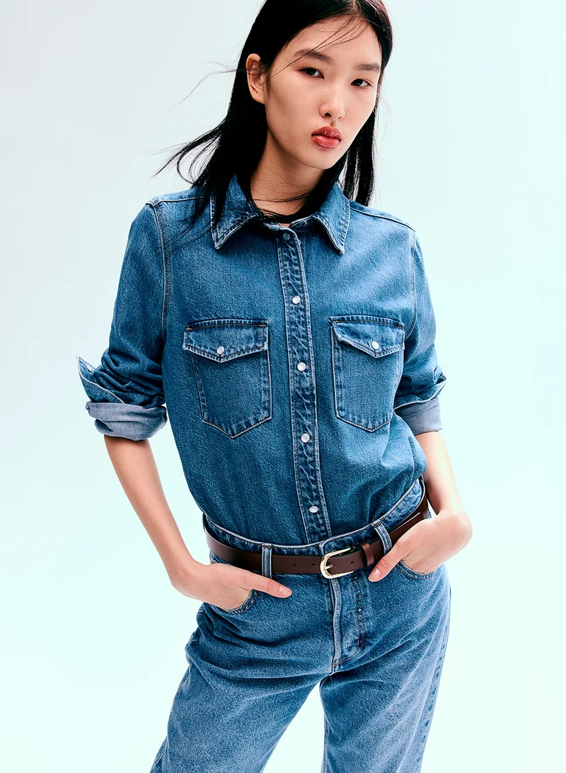 اتش اند ام Leather Belt