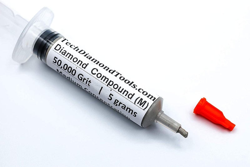 TechDiamondTools Diamond Polishing Compound Polishing Paste USA Made 50,000 Grit 0-0.5 Microns for Marble Glass Metal Rock Jewelry Resin Silver Chrome Gemstone with 25% of Diamond Powder - Image 3