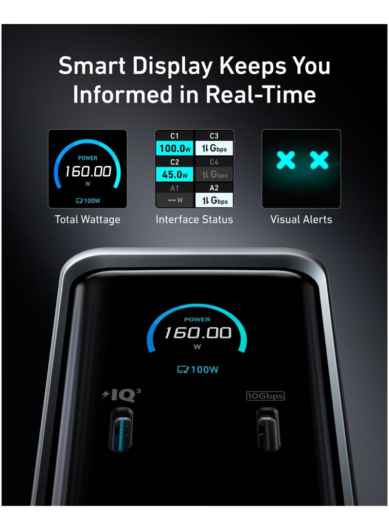 Ankey Anker Prime Charging Docking Station (14-in-1, Dual Display, 160W - Image 4