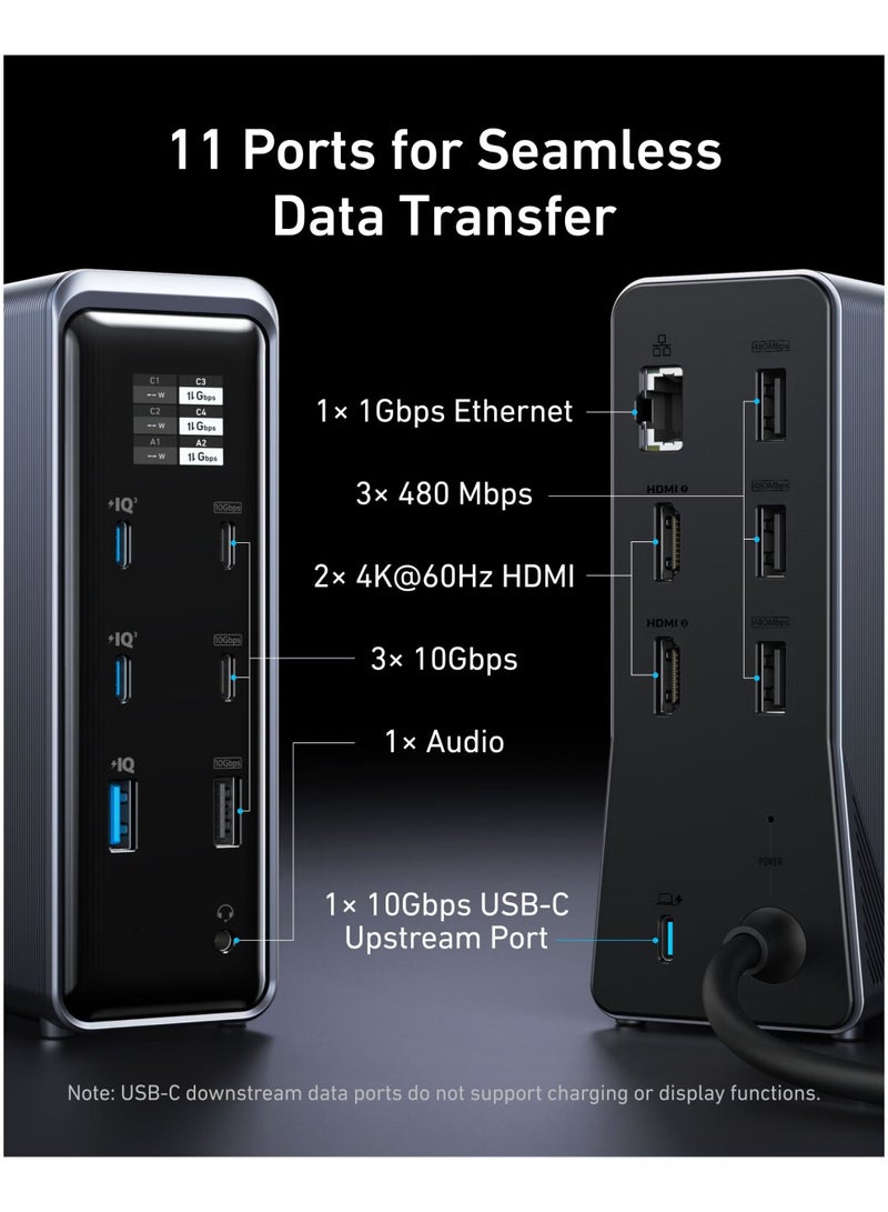 Ankey Anker Prime Charging Docking Station (14-in-1, Dual Display, 160W - Image 3
