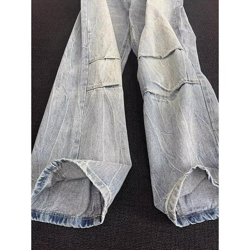 Unisex Casual Daily Denim Jeans - Image 3