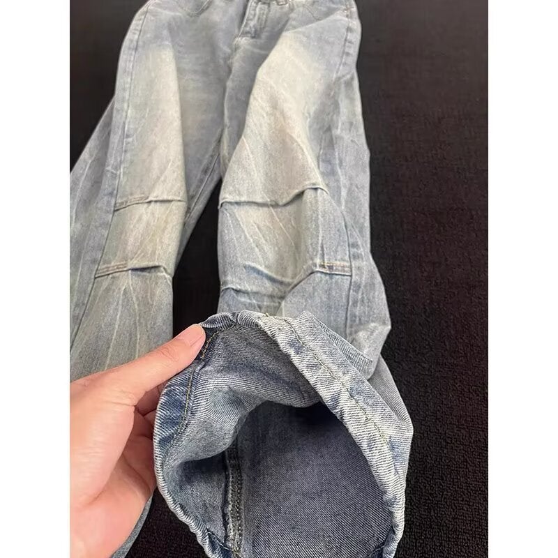 Unisex Casual Daily Denim Jeans - Image 5