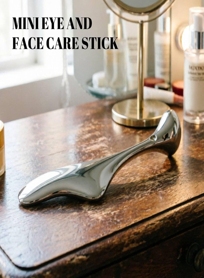 KINTEGOOD Mini Eye Face Care Stick, Metal Eye Cream Applicator, Travel Size - Image 2