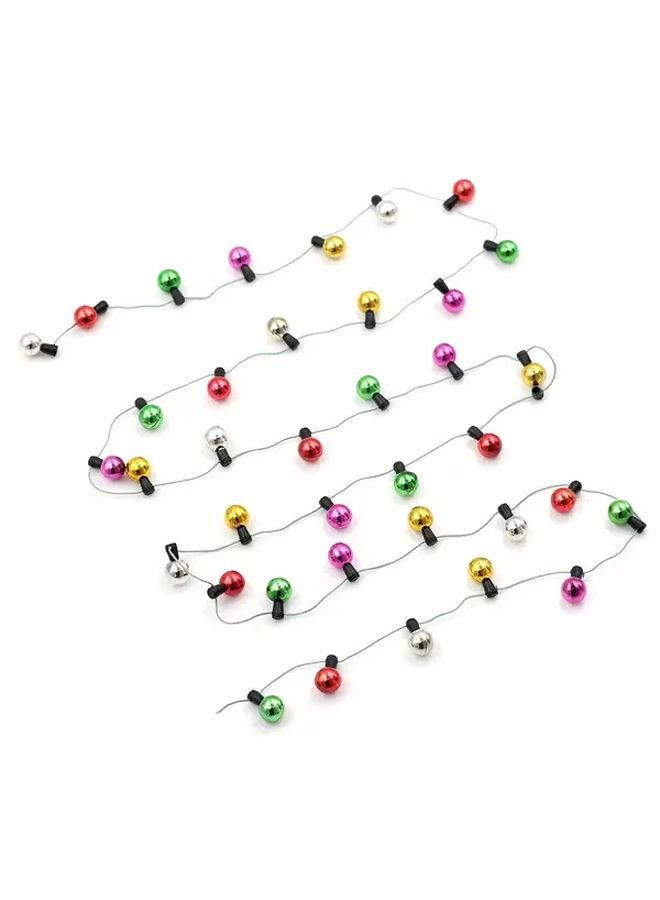 Miniature Light String 78 Inch Colorful Beaded Garland for Dollhouse Party Decor - Image 2