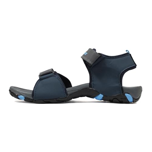 TRACER Sandals for Men Lightweight Comfortable and Durable Open Toe Footwear for Casual Travel and Outdoor Wear Breathable Design for All Day Comfort and Style BLUE-8-9 - Image 5