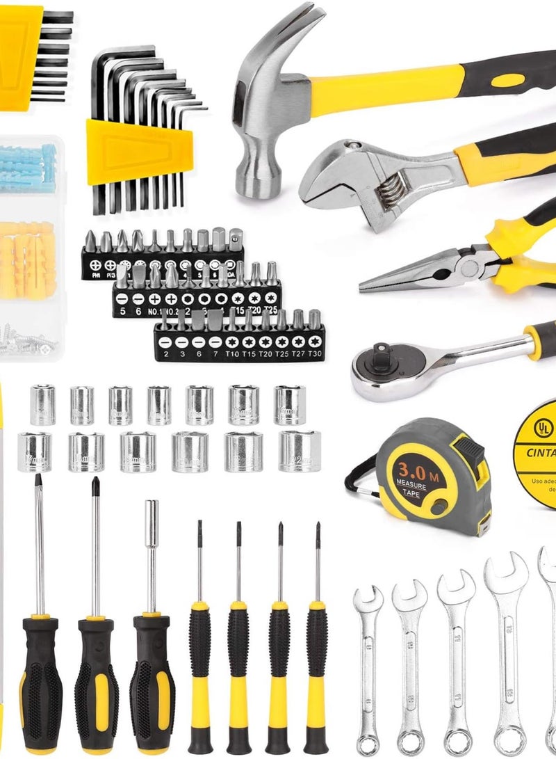 GGOOT 108pcs Tool Set Household Hardware Hand Tools Combination Auto ing Kit Tool Box - Image 4
