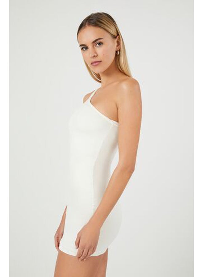 FOREVER 21 كونتور فستان قصير بكتف واحد - Image 3