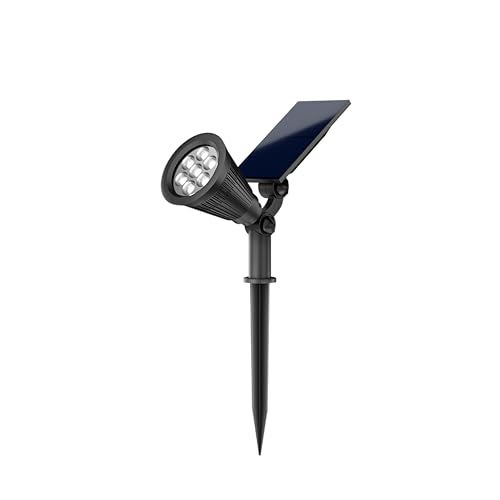 Dylect® Solar Eco RGB Landscape Spot Light, 7 LEDs, 40lm, Multi-Color (Red, Yellow, Blue, Green, Purple, Orange, Cyan), IP64 Waterproof, CDR Sensor, 8-10hr Working, Acrylonitrile Butadiene Styrene - Image 1