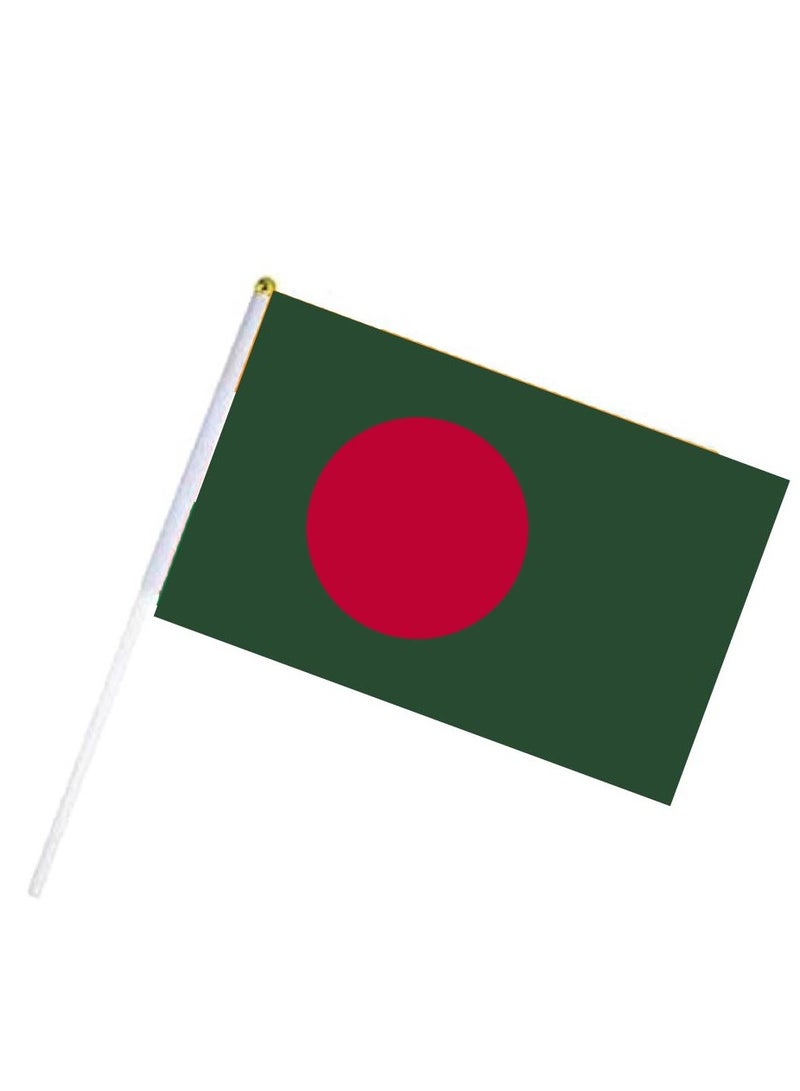 Bangladesh Cricket Sports Fans Set - Pack of 3 Combo - Cap, Drawstring Bag, and Hand Flag - Ideal for Matches, Events, and Everyday Use - Perfect for Sports Fans - Image 2