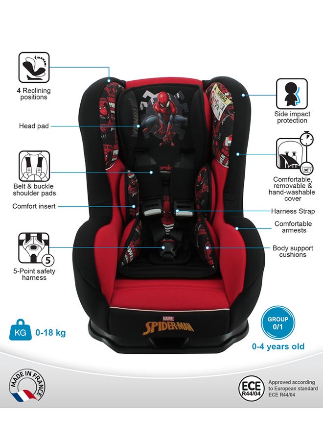Nania - Cosmo/Spiderman Power, Group 0/1, 0 - 18 Kg - Image 1