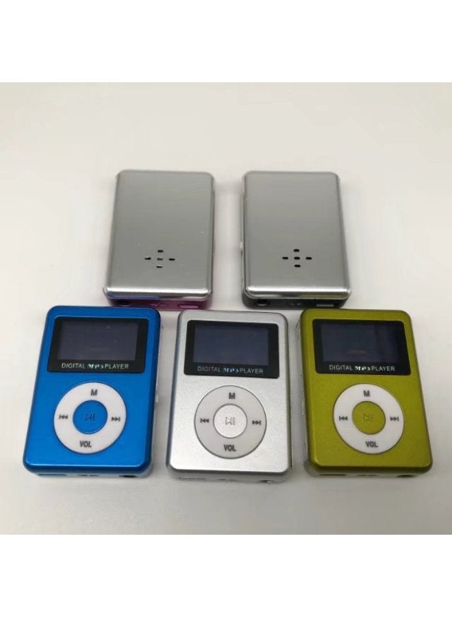 3 Generation Of Little Fat Man MP3 External Sound Plug-in TF Card MP3 Screen Ultra-thin Ultra-long Play Fashion Gift MP3-Body Color:Package One-Memory Capacity:Card MP3  - Image 4