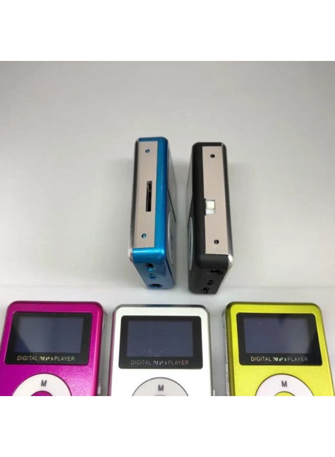 3 Generation Of Little Fat Man MP3 External Sound Plug-in TF Card MP3 Screen Ultra-thin Ultra-long Play Fashion Gift MP3-Body Color:Package One-Memory Capacity:Card MP3  - Image 5