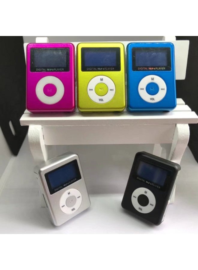 3 Generation Of Little Fat Man MP3 External Sound Plug-in TF Card MP3 Screen Ultra-thin Ultra-long Play Fashion Gift MP3-Body Color:Package One-Memory Capacity:Card MP3  - Image 2