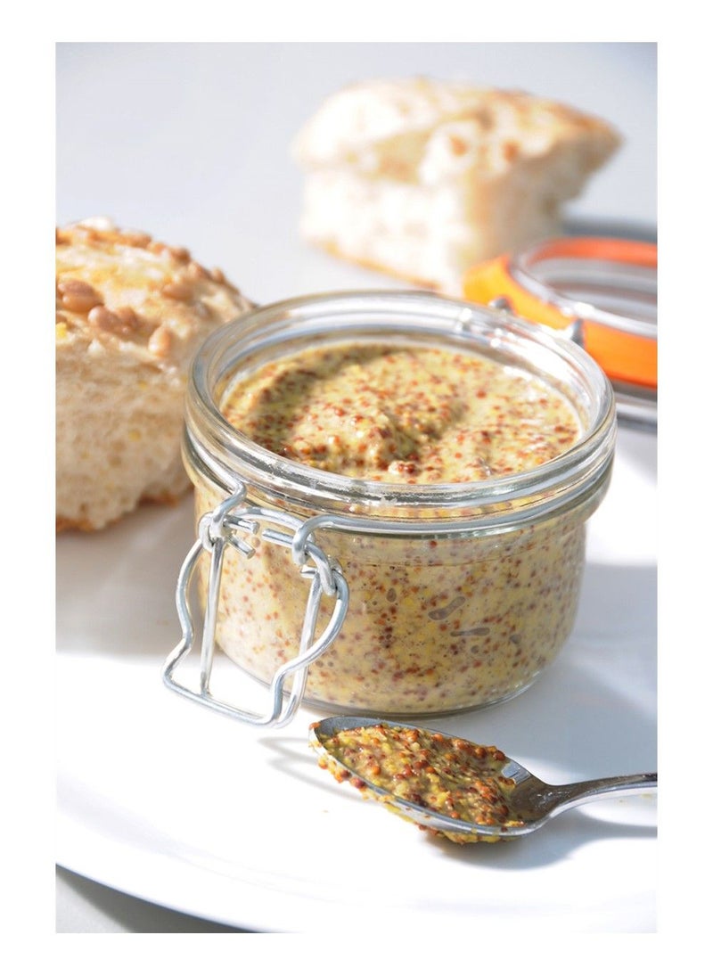 Kilner برطمان كيلنر دائري شفاف 125 مل مع مشبك علوي - Image 4