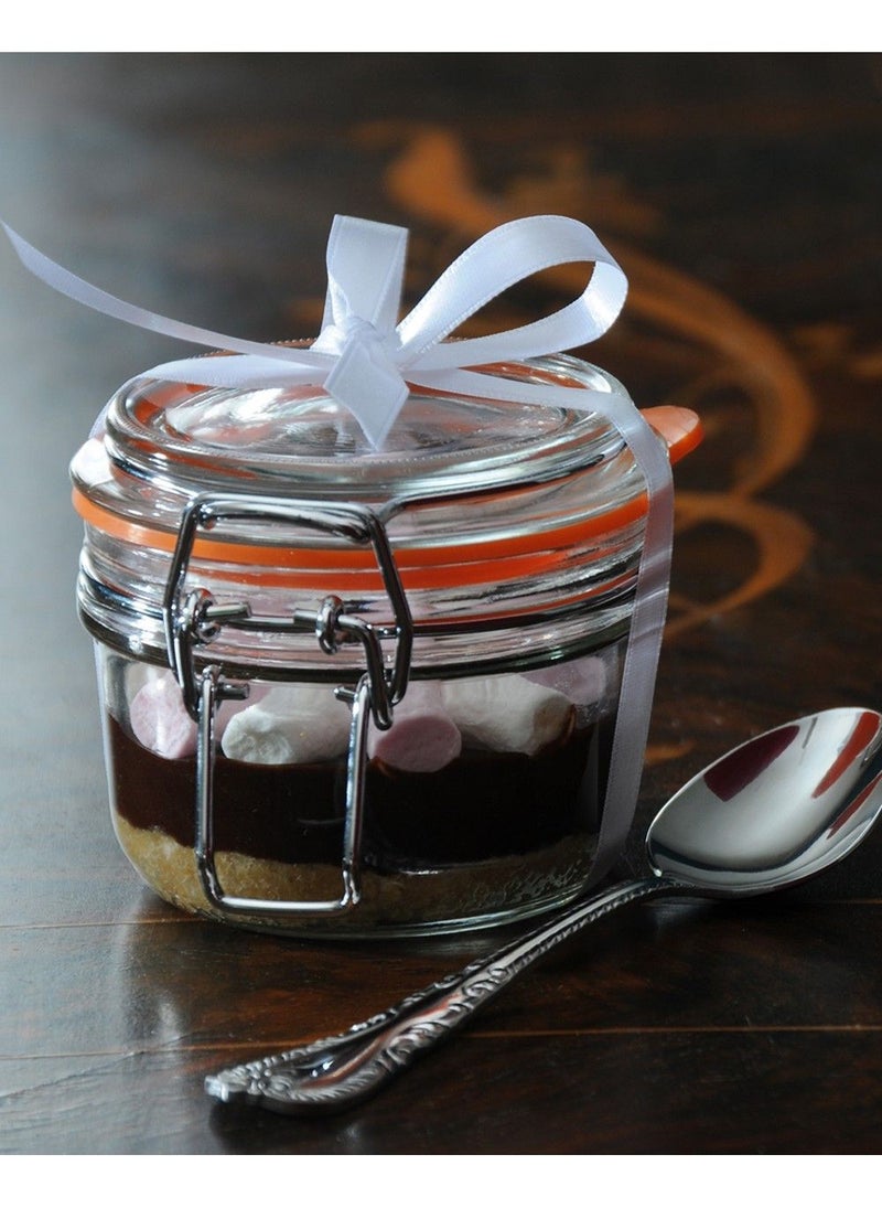 Kilner برطمان كيلنر دائري شفاف 125 مل مع مشبك علوي - Image 2