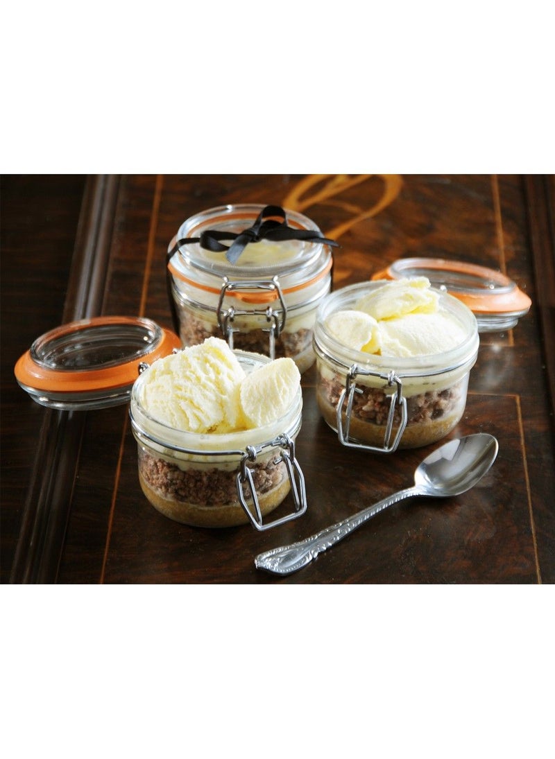 Kilner برطمان كيلنر دائري شفاف 125 مل مع مشبك علوي - Image 5