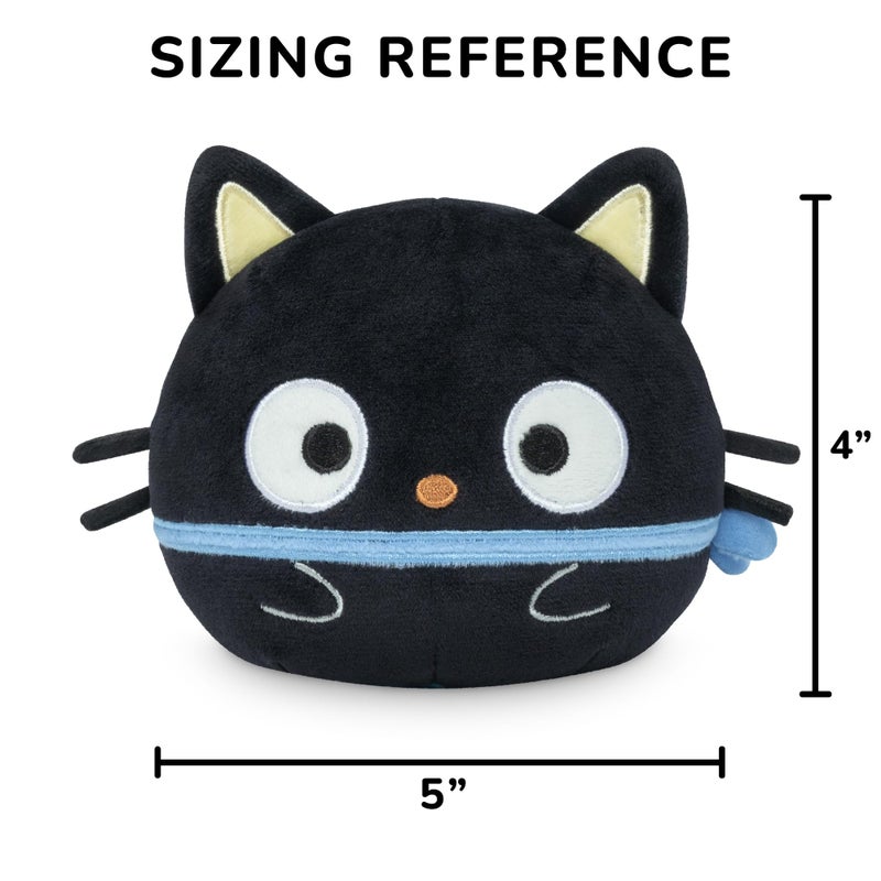 TeeTurtle Reversible Sanrio Chococat and Pochacco 4-Inch Blind Box Cute Kawaii Two-Sided Flip Plush Toy with Embroidered Details - Cute Mini Collectible Plush for Kids, Teens, and Adults - Image 4