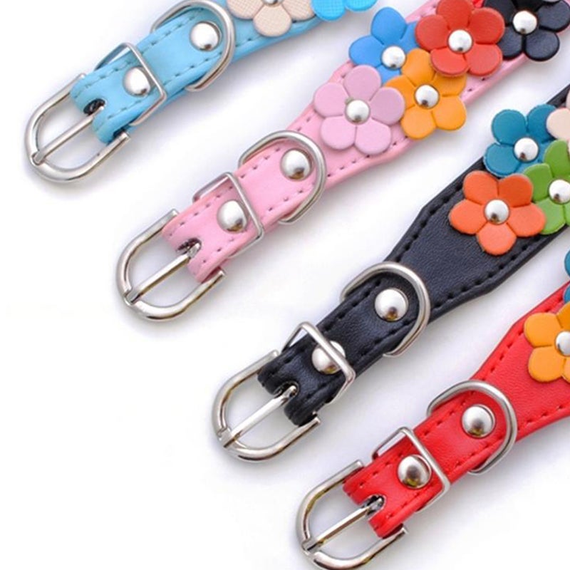 Fashion Flower Decor Adjustable Pet Dog Cat Puppy - Size S ( ) - Image 2