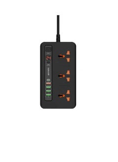porodo Porodo Multi-Port Power HUB 4 USB-A and 1 USB-C 2m Ultimate Home & Office Kit  - Image 1