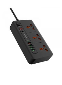 porodo Porodo Multi-Port Power HUB 4 USB-A and 1 USB-C 2m Ultimate Home & Office Kit  - Image 2