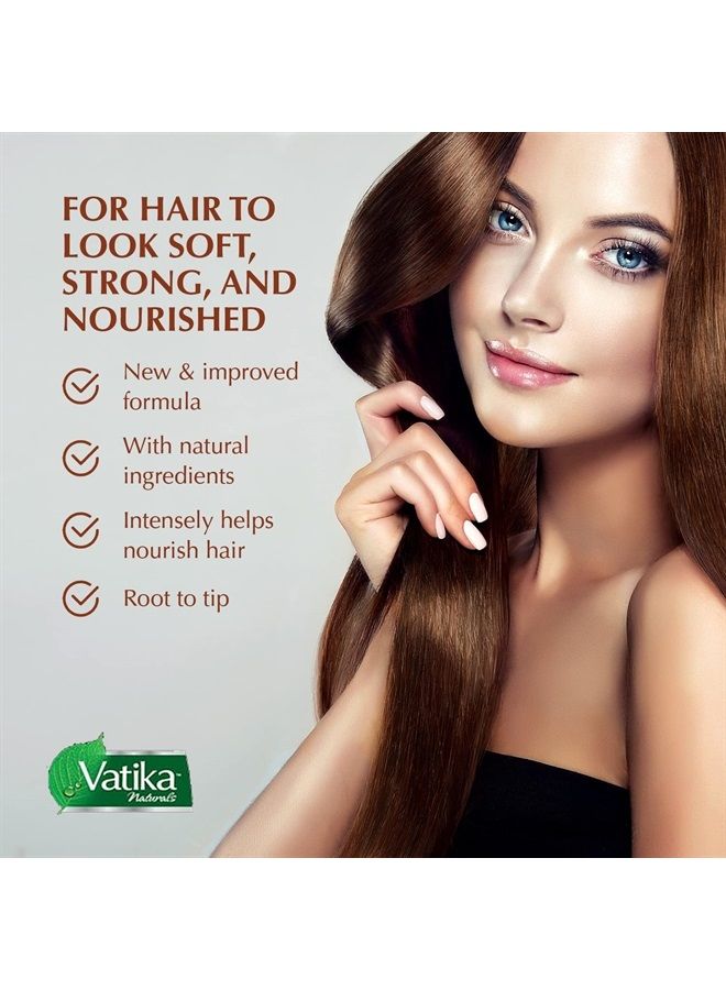 Dabur زيت الشعر الغني من فاتيكا ناتشورالز، ترطيب طبيعي، تقوية ومصل زيت الشعر لفروة رأس صحية، زيت شعر مغذي لشعر ناعم وسهل التصفيف وناعم وحريري من الجذور إلى الأطراف (الصبار) - Image 5