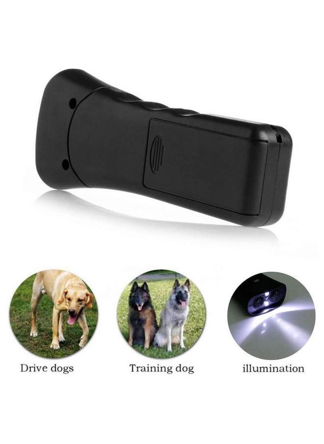 Thoraya - Dog Repeller Dual Sensor Ultrasound LED Light Laser Dog Deterrent Device USB Rechargeable Anti Barking Device - Image 1
