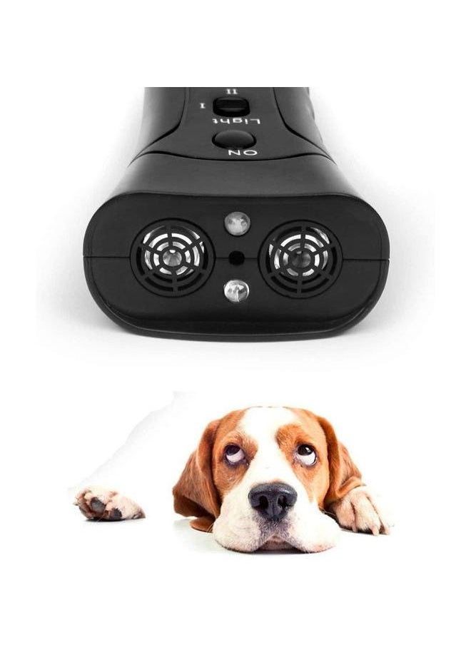 Thoraya - Dog Repeller Dual Sensor Ultrasound LED Light Laser Dog Deterrent Device USB Rechargeable Anti Barking Device - Image 1