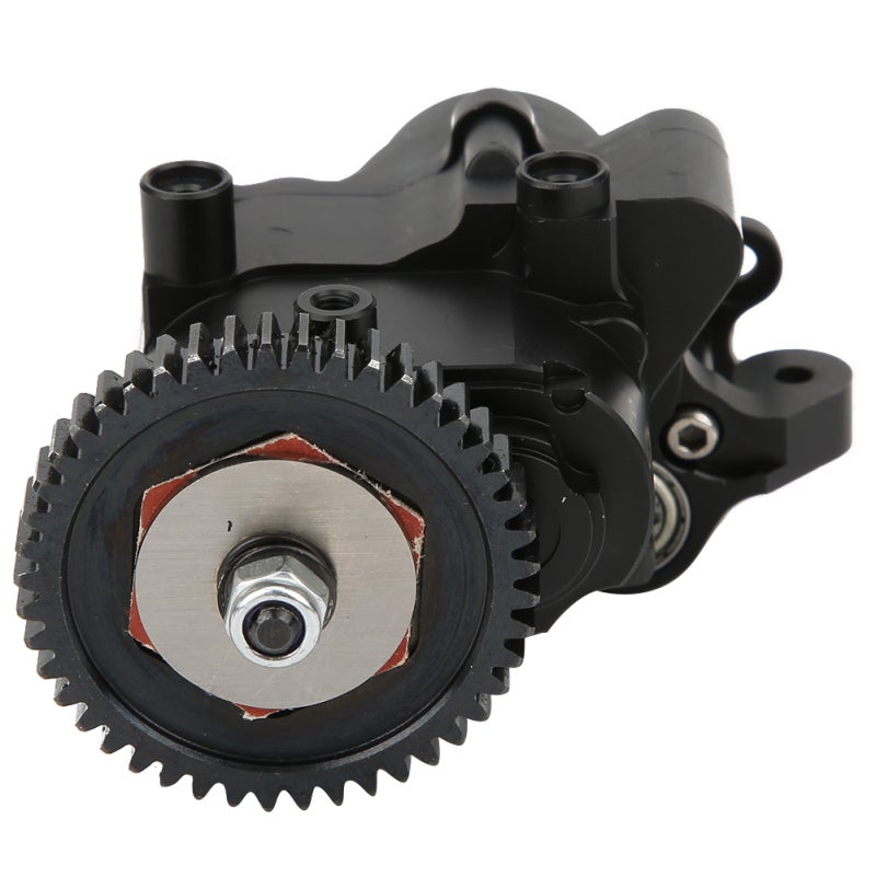 Aluminum Alloy RC Transmission Gearbox - CNC Processed Black Anodized Corrosion Resistant Upgrade Gearbox for 1/10 RC Crawler Traxxas TRX-4 - Image 2