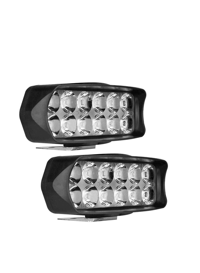 LH-23 18W 12 Rectangular Lantern 12/24V Super Strong Light for Cars, Motorcycles, Scooters