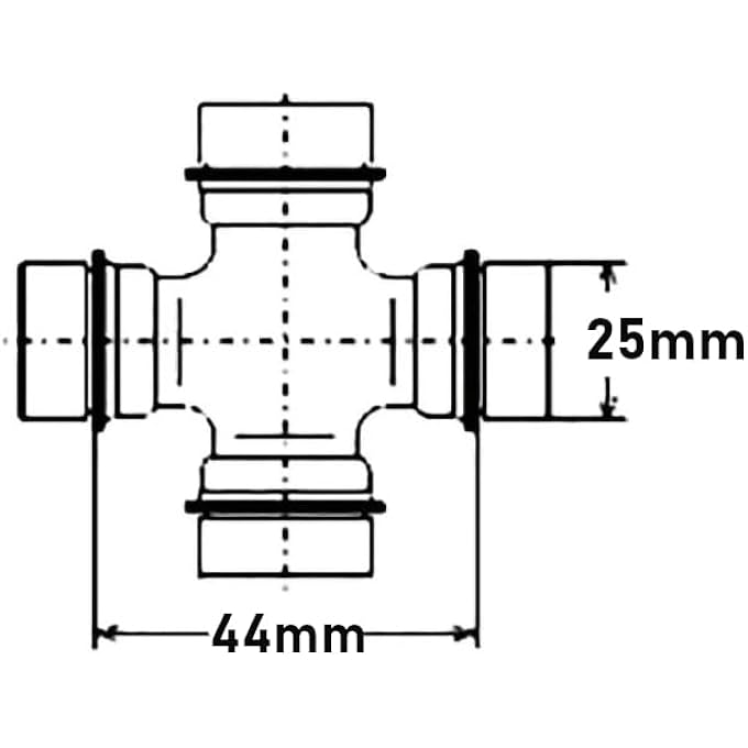 Unity Gmb Gun27 Nissan Universal Joint - Image 3