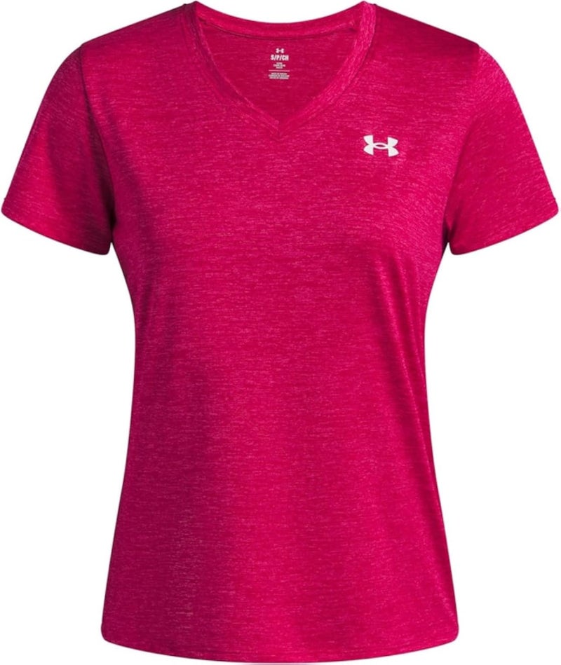 Under Armour womens Tech Twist Short Sleeve V Neck T-Shirt