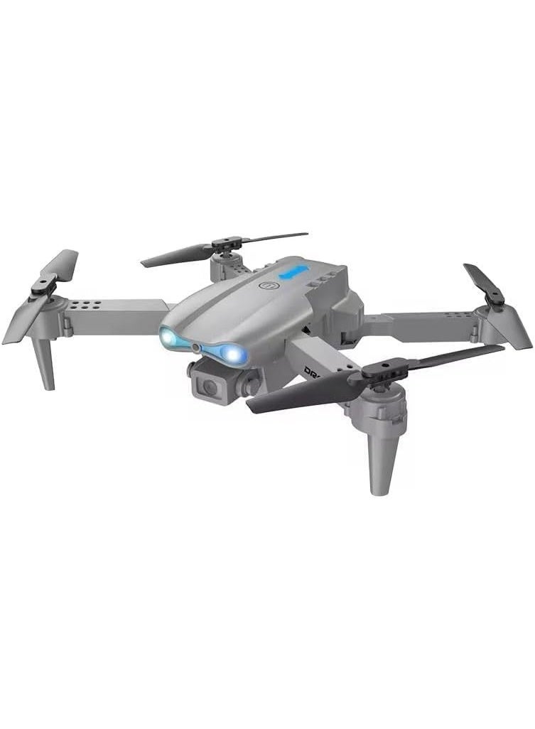 E88 Foldable Drone with 8K HD Dual Camera, Intelligent Obstacle Avoidance, Altitude Hold, One-Key Takeoff, Gesture Control, Long Flight Time, Portable Design, Real-Time Wi-Fi FPV, Ideal for Beginners and Aerial Photography