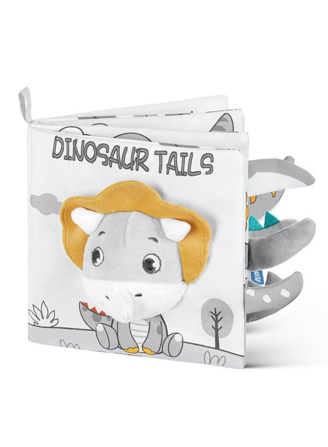 HOTUT Soft Baby Books Toys, Newborn Crinkle Book, 3D Baby Crinkle Book, Baby Books Toys for Toddlers&Kids, Soft Baby Books Touch and Feel Crinkle for 0-6 Months Boys&Girls Gifts(Dinosaur) - Image 1