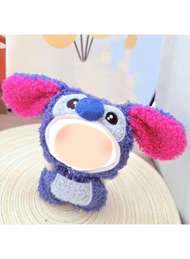 GUDOO طقم ملابس دمى أزرق مكون من 3 قطع لدمى بحجم 17 سم، يشمل الطقم 1 بدلة، 1 قبعة، و1 قلادة للفتيات. الهدية المثالية، ولا يشمل الدمية. - Image 5