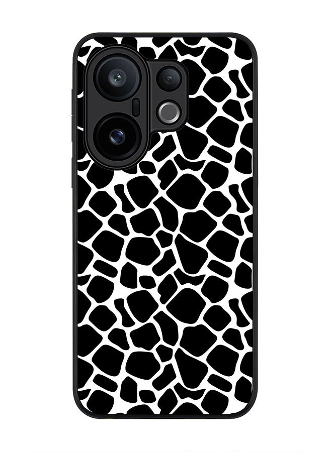 Stylizedd For vivo X200 FE / S30 Pro mini Case,Slim fit Camera Protection, Shockproof Thin Phone cover  - Cow Skin Print