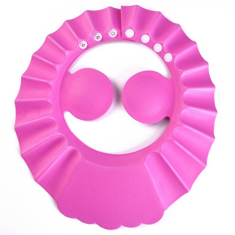 SUNTRADE 1Pcs Cute Kids Adjustable Shampoo Bath Bathing Shower Cap Hat Wash Hair Shield - Image 3