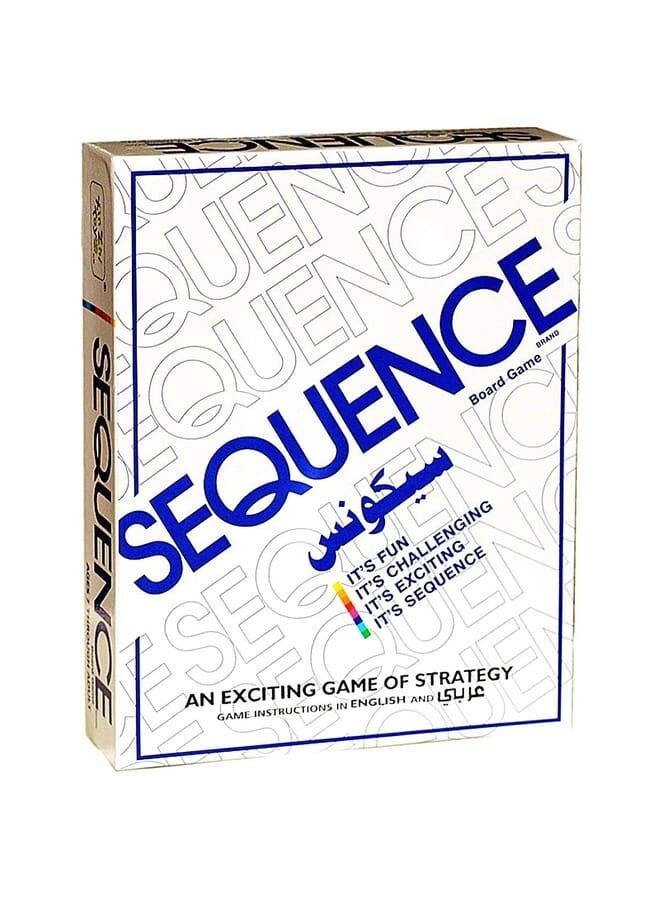 SEQUENCE Large Board Game: Sequence Creation Strategy Game for 12 Players, Ages 7+