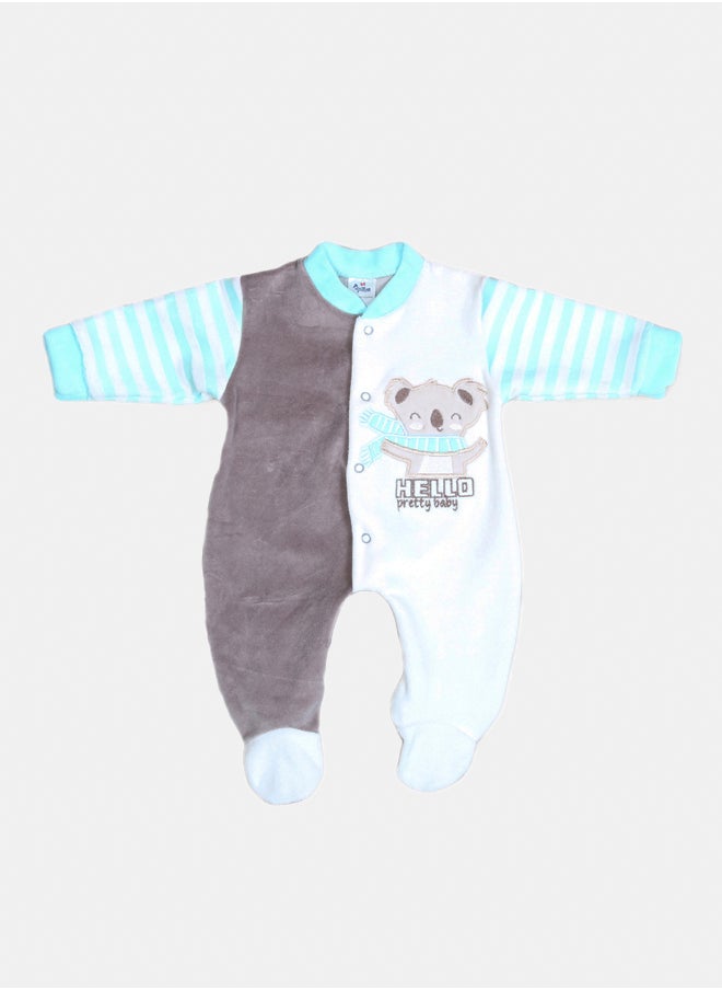 Papillon Plush baby jumpsuit 